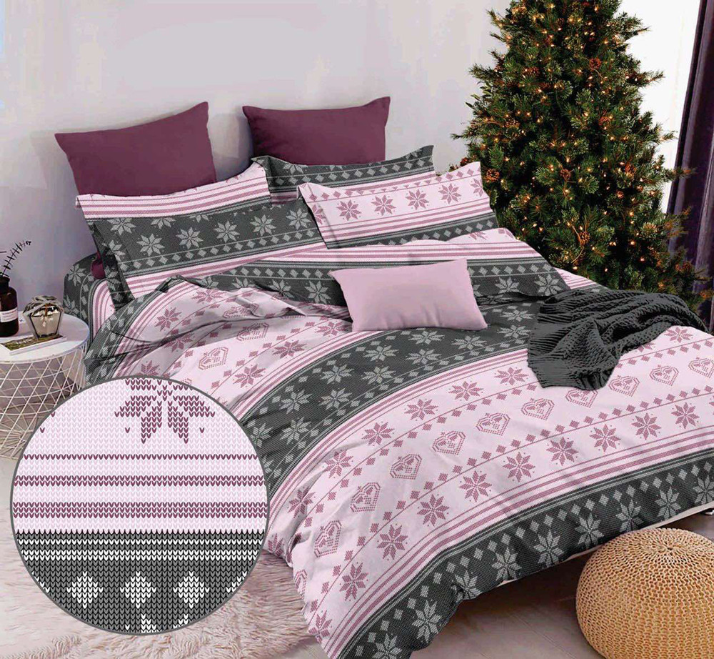 Тканина для постільної білизни Бязь "Gold" Lux GL11380pink