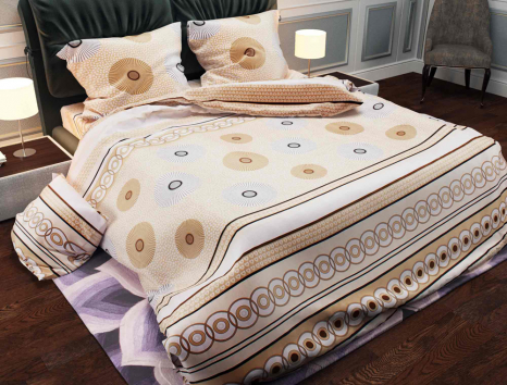 Ткань для постельного белья Бязь "Gold" Lux GL738