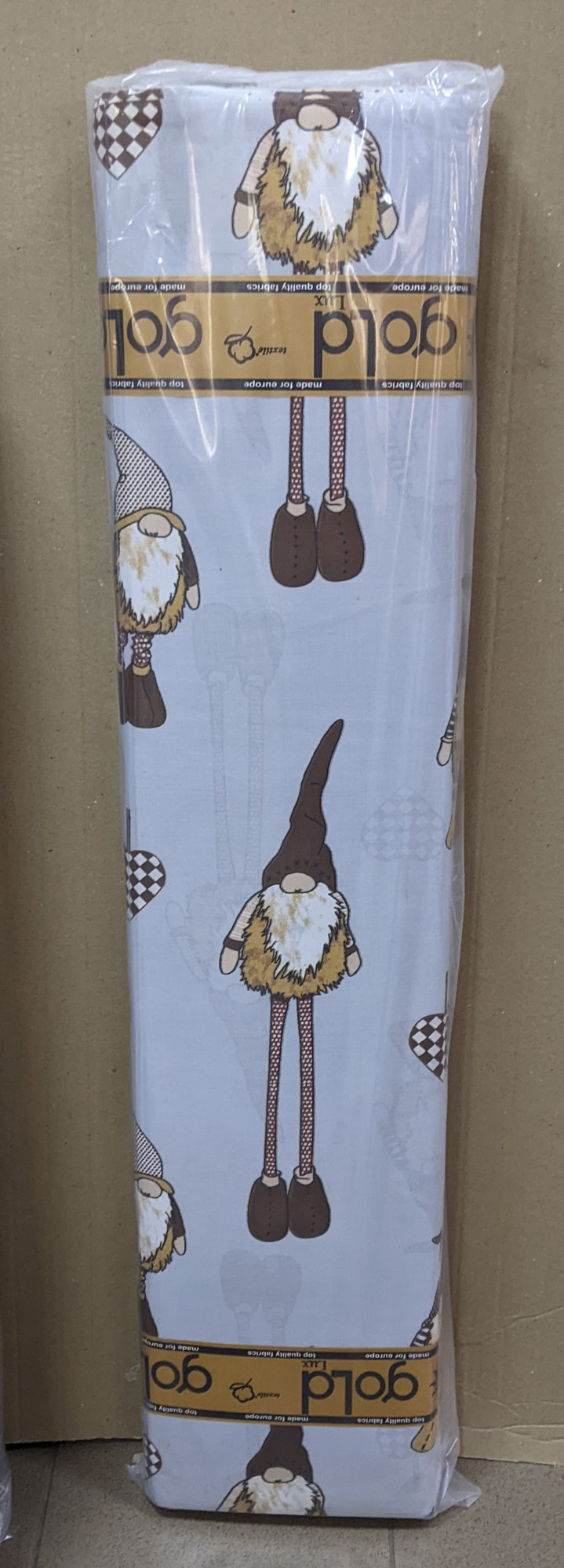 Ткань для постельного белья Бязь "Gold" Lux GL3468grey