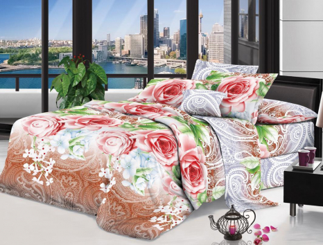 Тканина для постільної білизни Поліестер 75 PL1715 (60м)