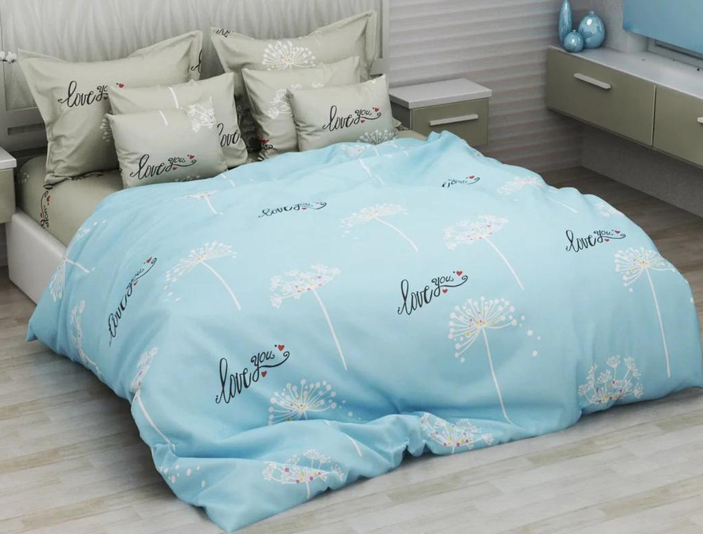 Тканина для постільної білизни Бязь "Gold" Lux GL8525A