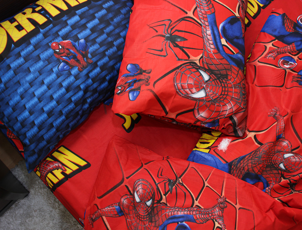 Полуторний набір постільної білизни 150*220 із Бязі "Gold" №164290 Черешенка™