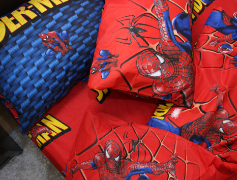 Полуторний набір постільної білизни 150*220 із Бязі "Gold" №164290 Черешенка™