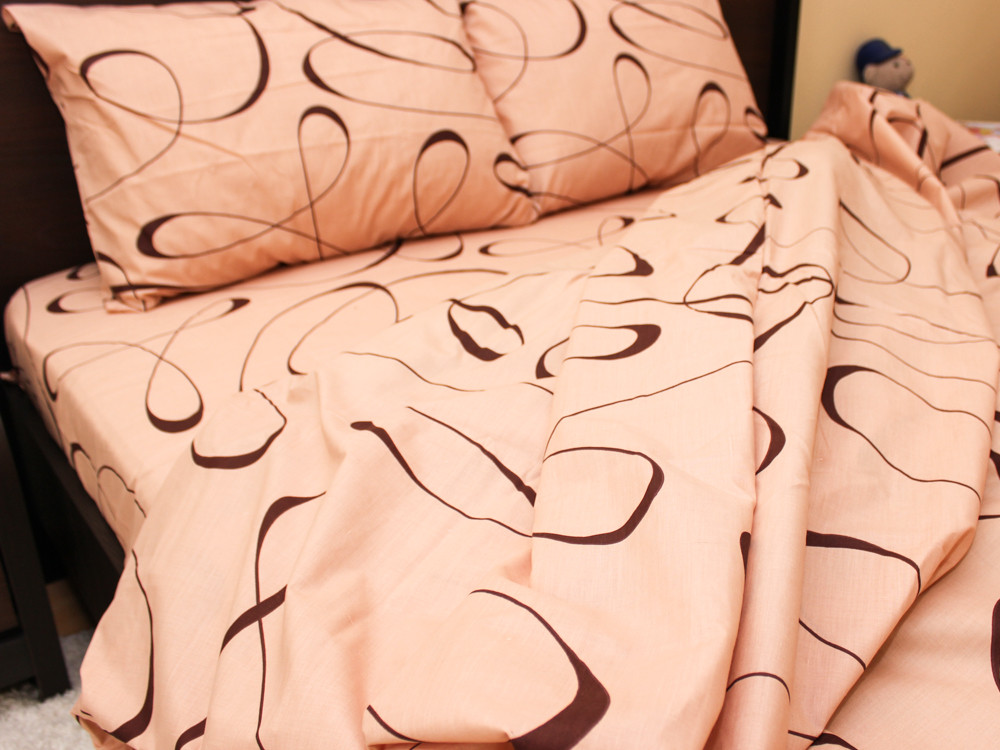 Євро-максі набір постільної білизни 200*220 із Бязі "Gold" №1540477 Черешенка™