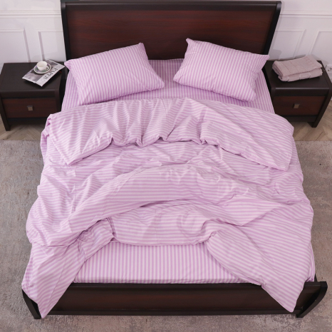 Євро-максі набір однотонної постільної білизни 200*220 із Бязі "Gold" №1510024 Черешенка™