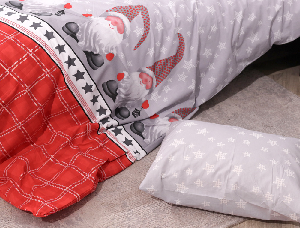 Семейный набор хлопкового постельного белья из Бязи "Gold" №157964 Черешенка™