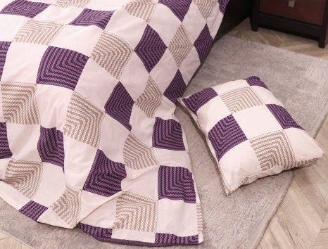 Двуспальный набор постельного белья 180*220 из Бязи "Gold" №155349АВ Черешенка™