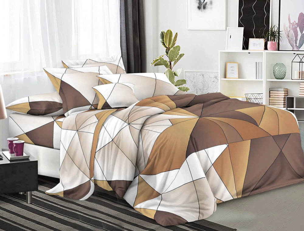 Двоспальний набір постільної білизни 180*220 із полікотону №203867 Черешенька™