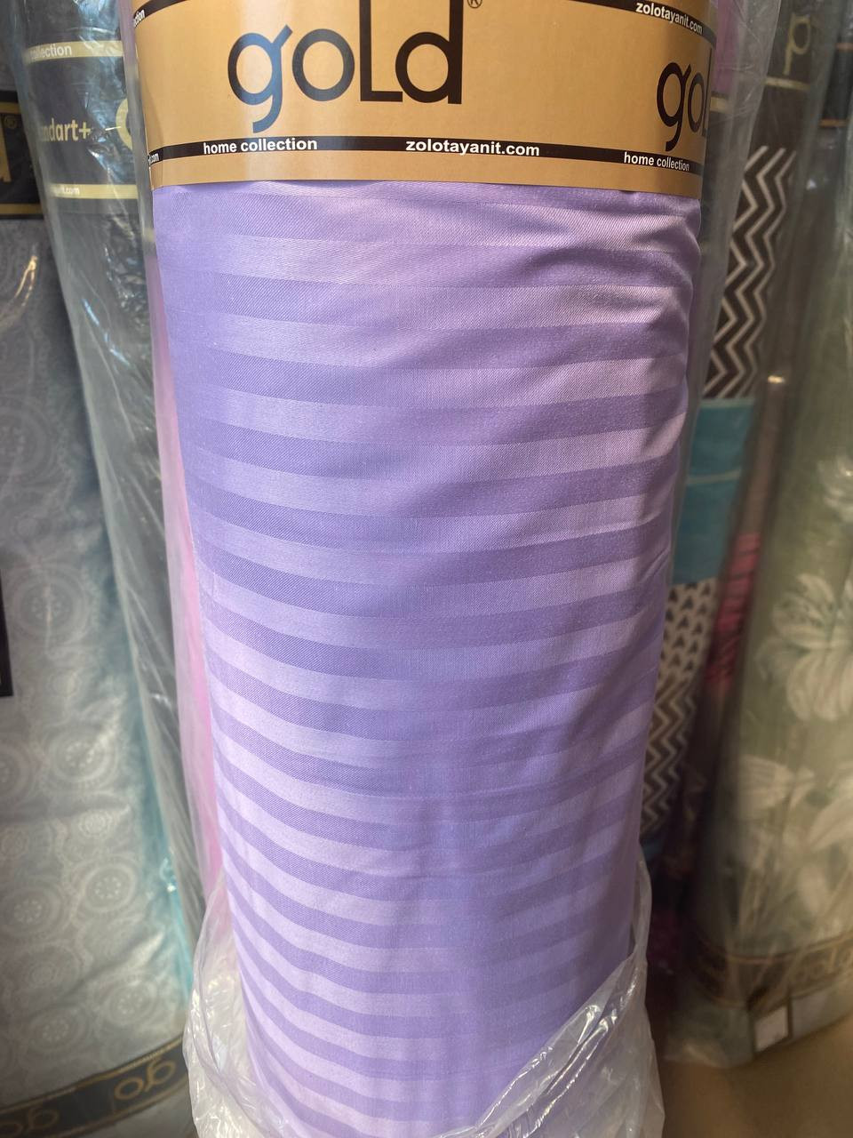 Ткань для постельного белья Страйп-сатин ST14-3812 (50м)