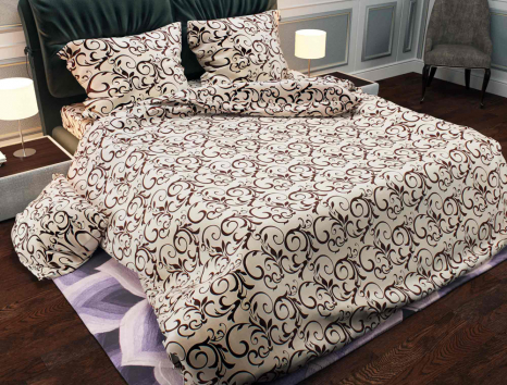 Тканина для постільної білизни Бязь "Gold" Lux GL696