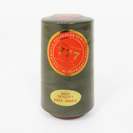 Нитки 777 40/2 091 тёмно-оливковый