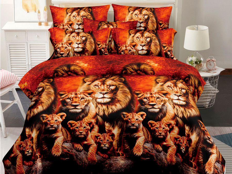 Євро набір постільної білизни 200*220 із полікотону №204648 Черешенька™