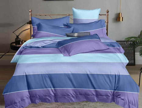 Двуспальный набор постельного белья 180*220 из Сатина №44208 Черешенка™