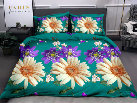 Євро-максі набір постільної білизни 200*220 із Ранфорсу №1832982 Черешенка™