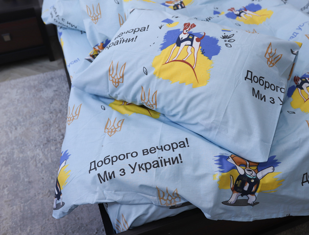 Двоспальний набір постільної білизни 180*220 із Бязі "Gold" №1530673 Черешенка™