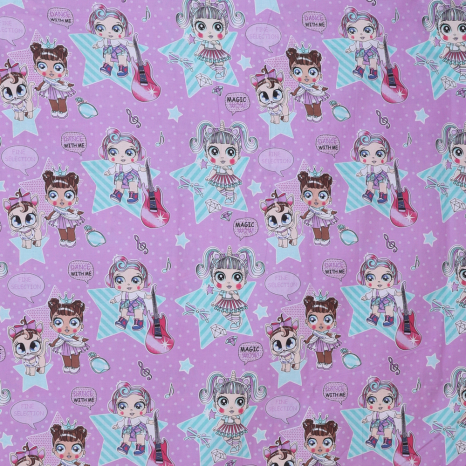 Тканина для постільної білизни Бязь "Gold" Lux дитяча GLB259