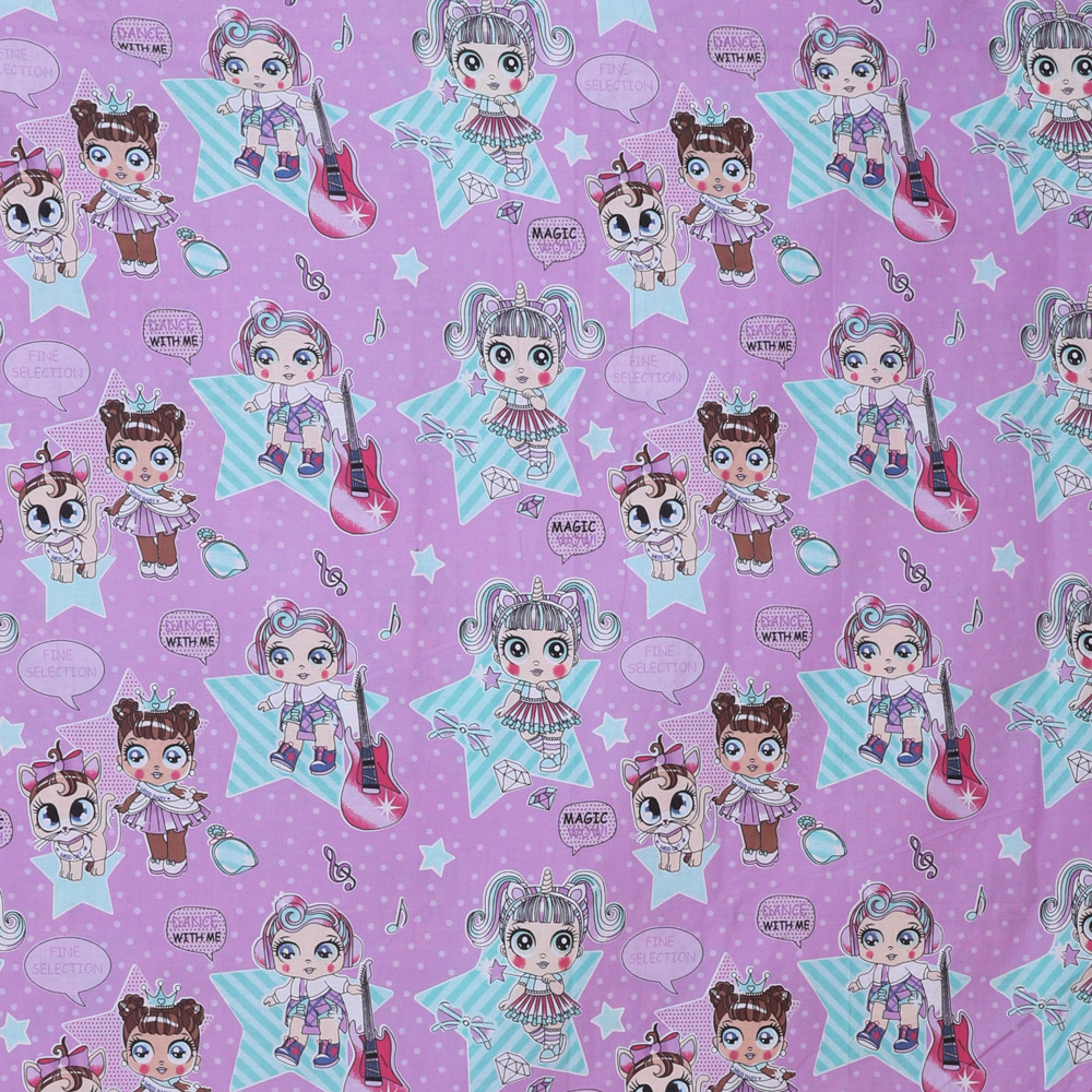 Тканина для постільної білизни Бязь "Gold" Lux дитяча GLB259