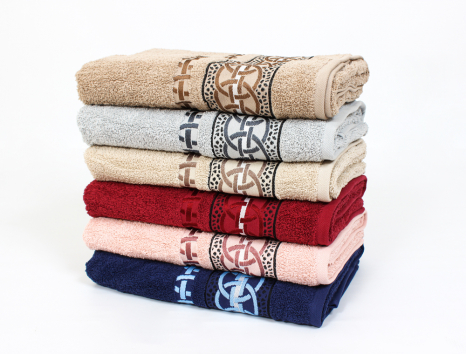 Комплект махрових банних рушників CESTEPE BEHLUL (140*70)