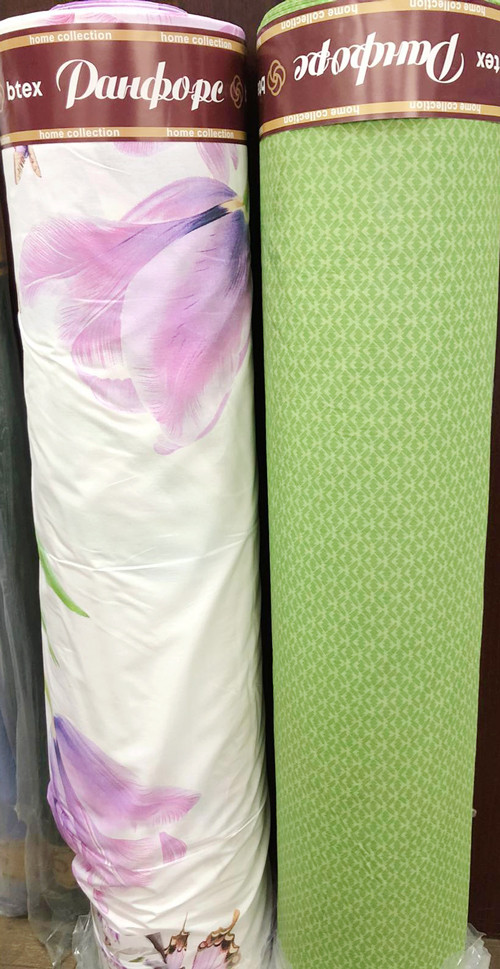 Тканина для постільної білизни Ранфорс R-426AB (A+B) - (60м+60м)