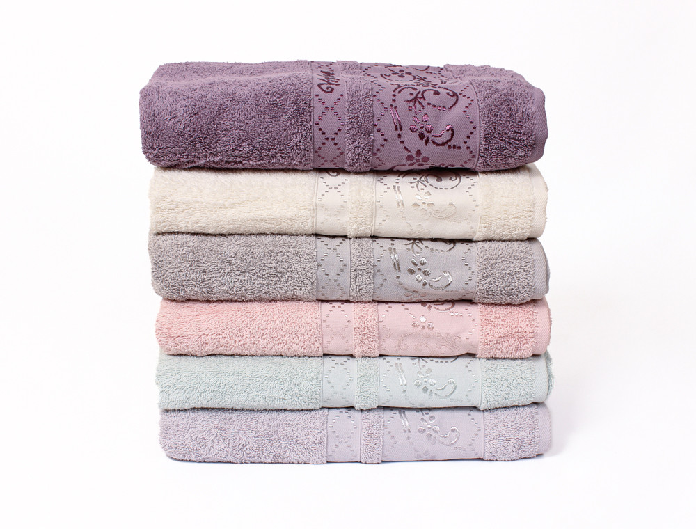 Комплект махрових банних рушників CESTEPE BERIL (140*70)