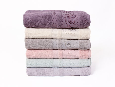 Комплект махрових банних рушників CESTEPE BERIL (140*70)