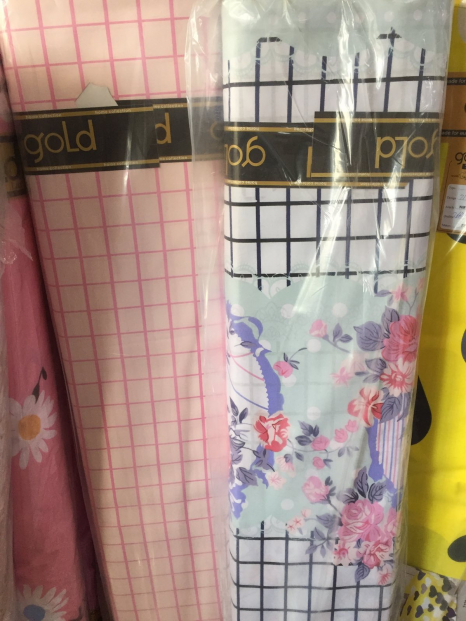 Тканина для постільної білизни Бязь "Gold" Lux GL1756 (A+B) - (50м+50м)