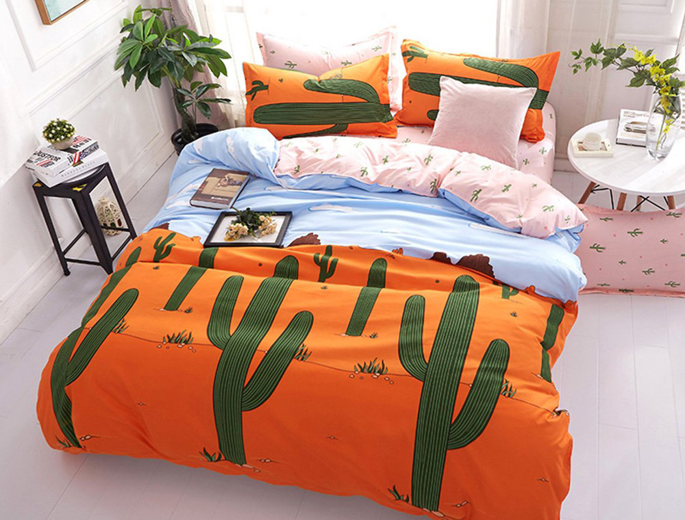 Семейный набор хлопкового постельного белья из Бязи "Gold" №151399AB Черешенка™