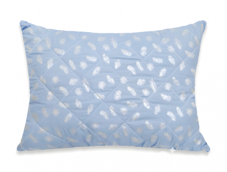 Подушка стеганная на молнии 50*70 микрофибра/холлофайбер №5070-19