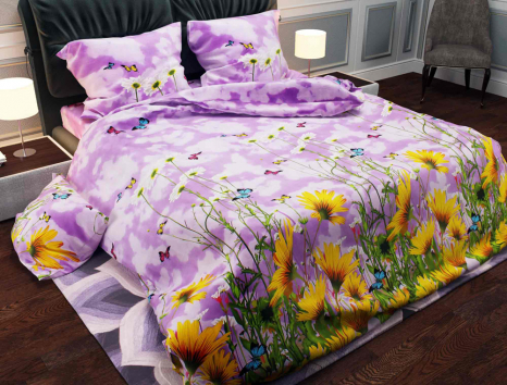 Ткань для постельного белья Бязь "Gold" Lux GL760