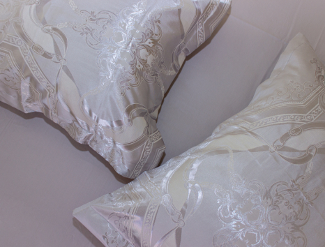 Двоспальний набір постільної білизни 180*220 із Жакарду №017AB KRISPOL™