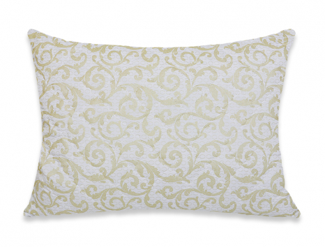 Подушка стьобана на блискавці 50*70 мікрофібра/холлофайбер №5070-13