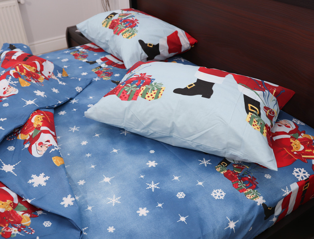 Євро-максі набір постільної білизни 200*220 із Бязі "Gold" №153470 Черешенка™