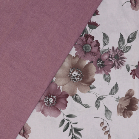 Тканина для постільної білизни Бязь "Gold" Lux GL1821 (A+B) - (50м+50м)