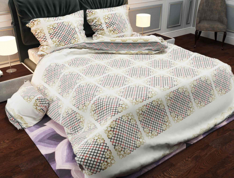 Тканина для постільної білизни Бязь "Gold" Lux GL605