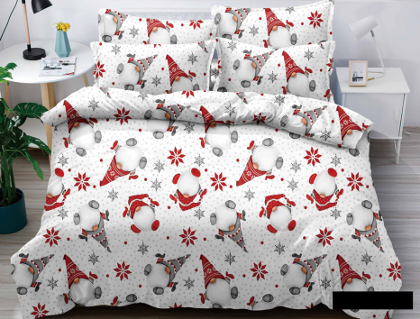 Двоспальний набір постільної білизни 180*220 з Фланелі №954703 Черешенька™