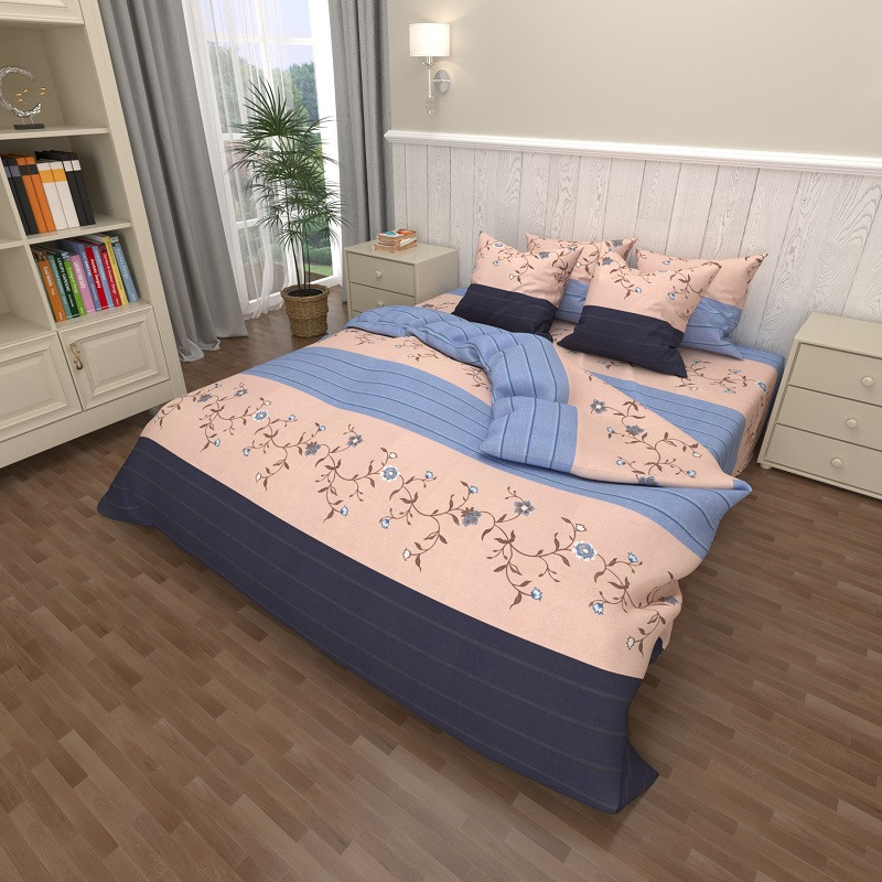 Ткань для постельного белья Бязь "Gold" Lux GL7295