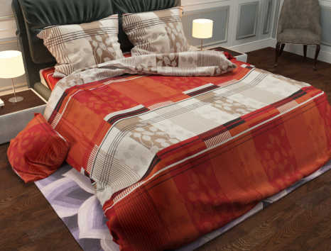 Тканина для постільної білизни Бязь "Gold" Lux GL102