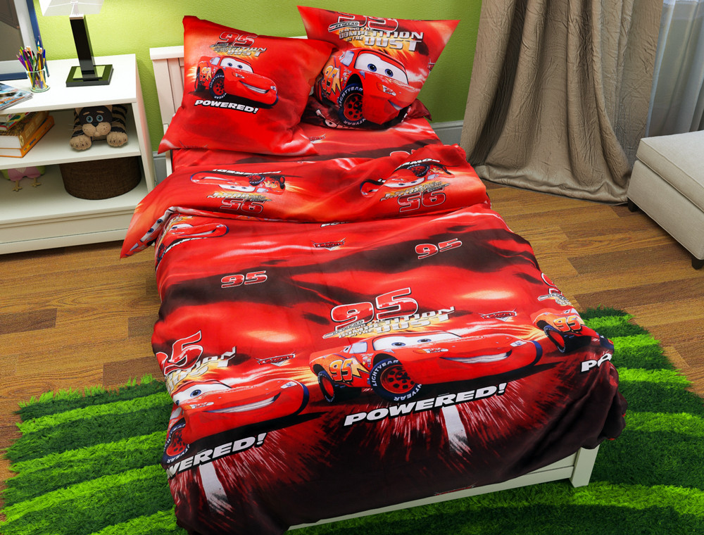 Полуторный набор постельного белья 150*220 из Бязи "Gold" №164659 Черешенка™