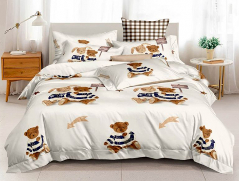 Ткань для постельного белья Сатин S-153A (60м)