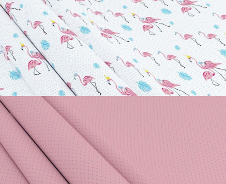 Ткань для постельного белья Ранфорс R-3231 (A+B) - (50м+50м)