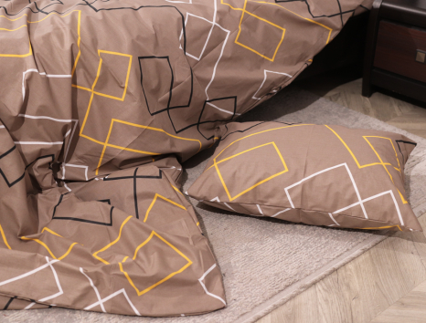 Двуспальный набор постельного белья 180*220 из Бязи "Gold" №151687 Черешенка™