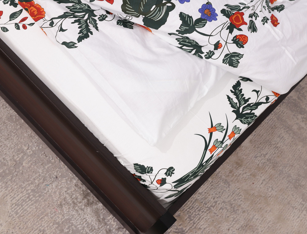 Евро макси набор постельного белья 200*220 из Сатина №481596 Черешенка™