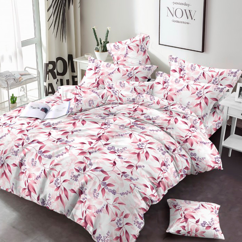 Полуторний набір постільної білизни 150*220 із Бязі "Gold" №151759 Черешенька™