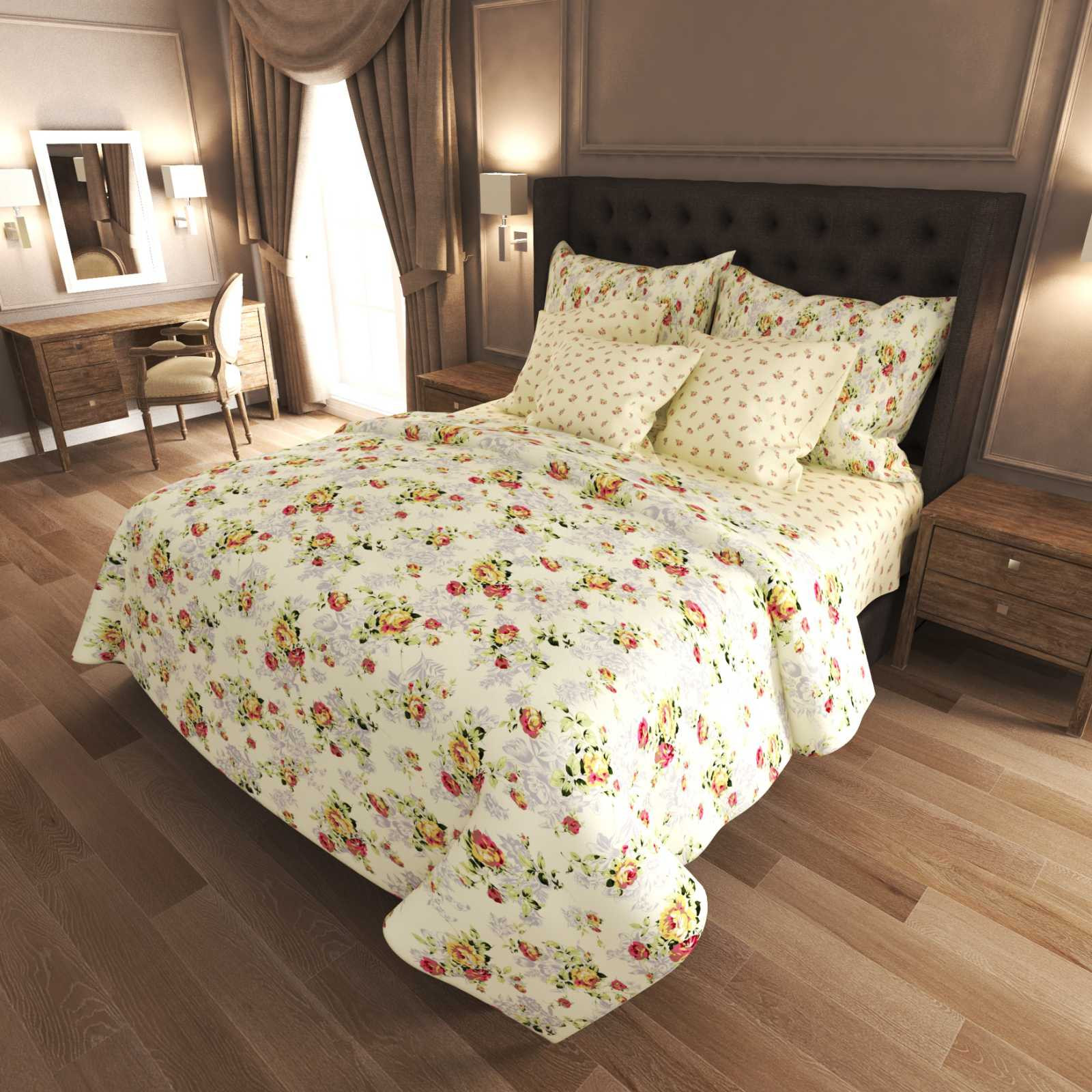 Ткань для постельного белья Бязь "Gold" Lux GL6574 (A+B) - (50м+50м)