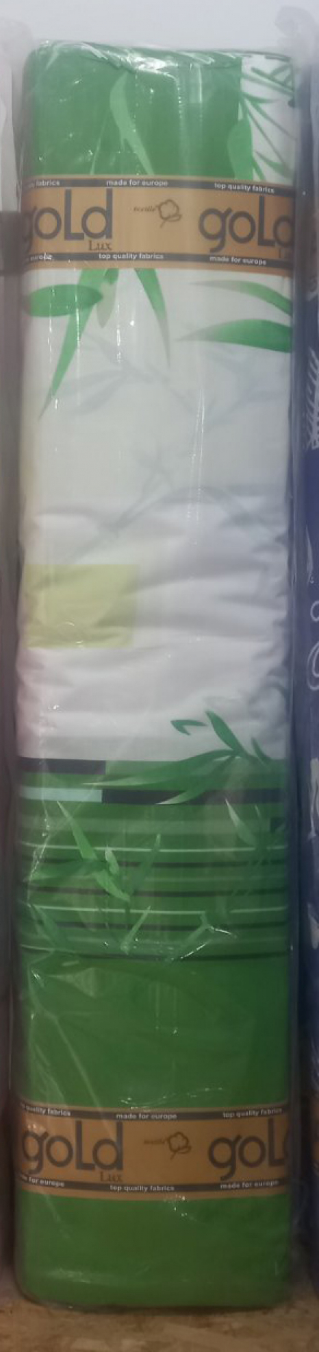 Ткань для постельного белья Бязь "Gold" Lux GL3685green