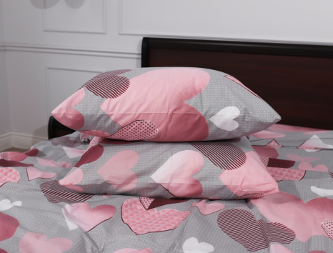 Семейный набор хлопкового постельного белья из Бязи "Gold" №154929 Черешенка™