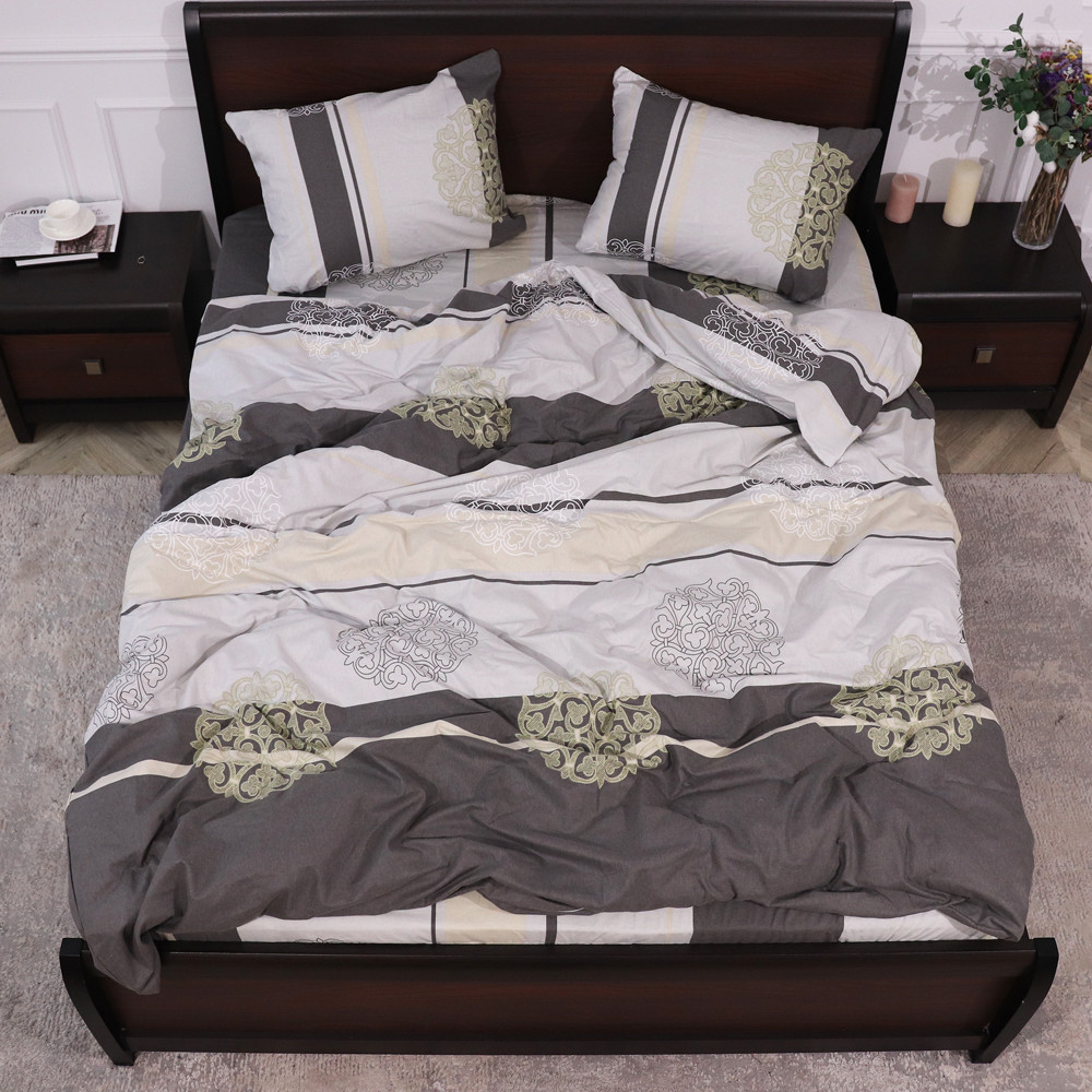 Полуторний набір постільної білизни 150*220 з Фланелі №954680 Черешенка™