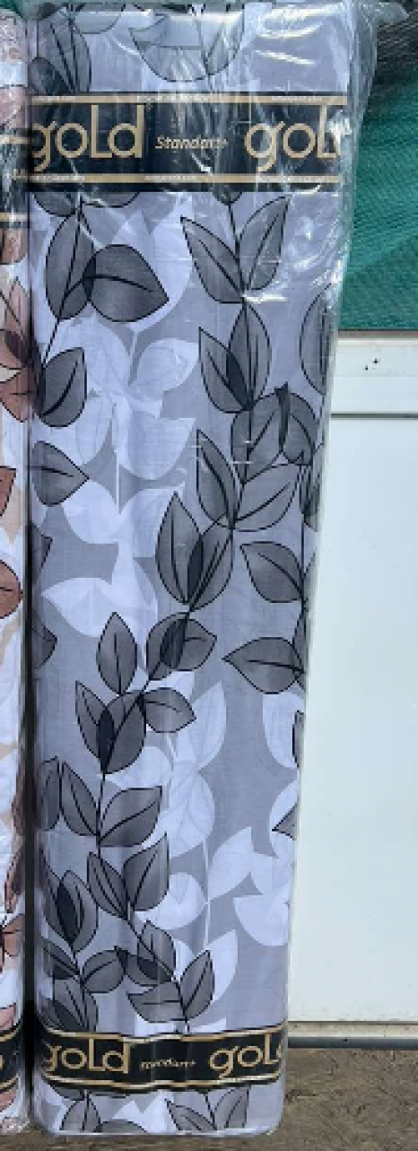 Ткань для постельного белья Бязь "Gold" Lux GL16390grey