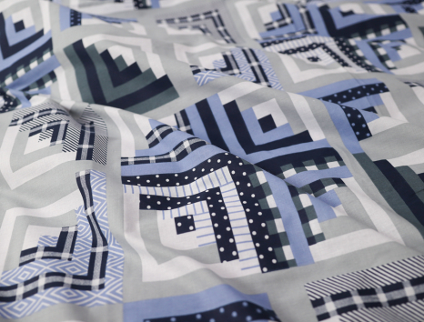 Семейный набор хлопкового постельного белья из Бязи "Gold" №157805AB Черешенка™