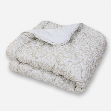 Двоспальна ковдра мікрофібра/холофайбер двостороння №40123